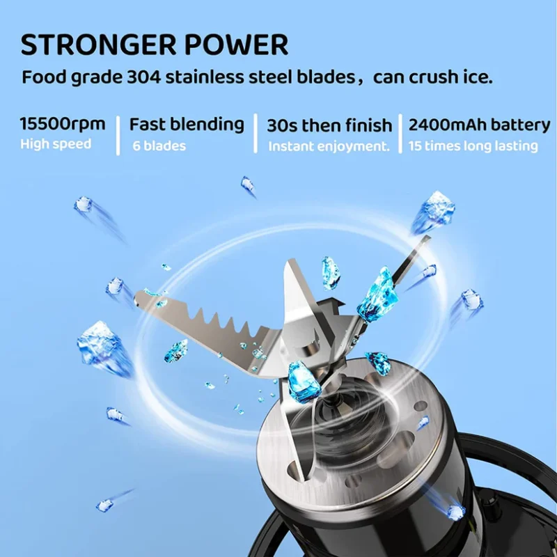 Portable USB Rechargeable Blender - Image 5